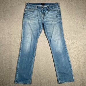 Paige Jeans Mens 36x31 Blue Federal Slim Straight Denim Casual Preppy 5 Pocket